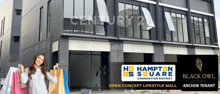 Ruko Hampton Avenue Belakang Black Owl Area Komersil  1