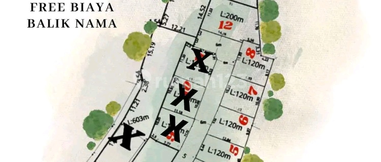 Kavling Termurah Nempel Jalan Siap Bangun di Jedung Gunungpati 1