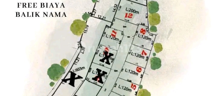 Kavling Termurah Siap Bangun Nempel Jalan di Jedung Gunungpati 1