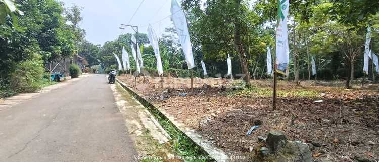Tanah Kavling Murah Belakang Terminal di Cangkiran Mijen 1