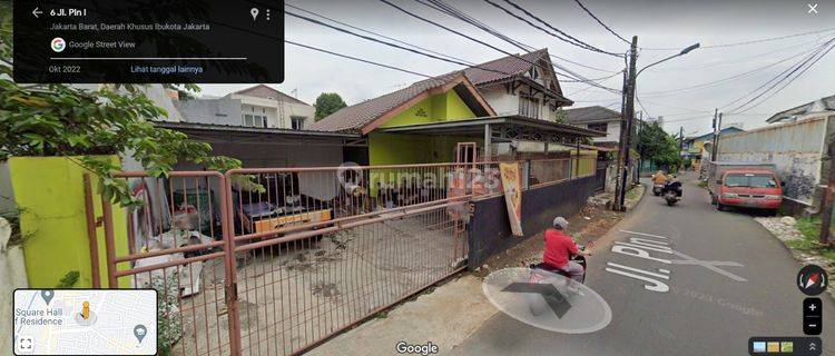 Rumah Unfurnished SHM di Jalan Pln Kemanggisan, Jakarta Barat 1