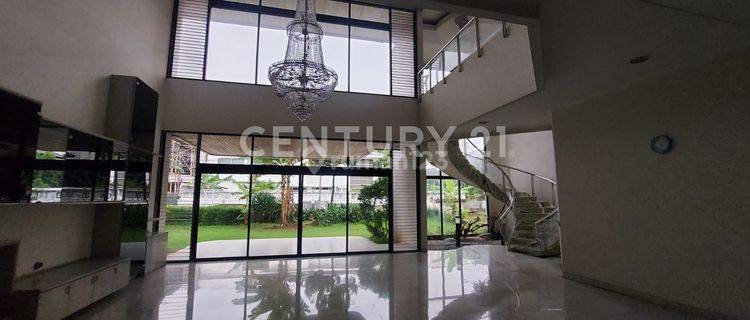 Rumah Besar Parkir Luas Cocok Kantor Jalan Utama Di Permata Hijau 1
