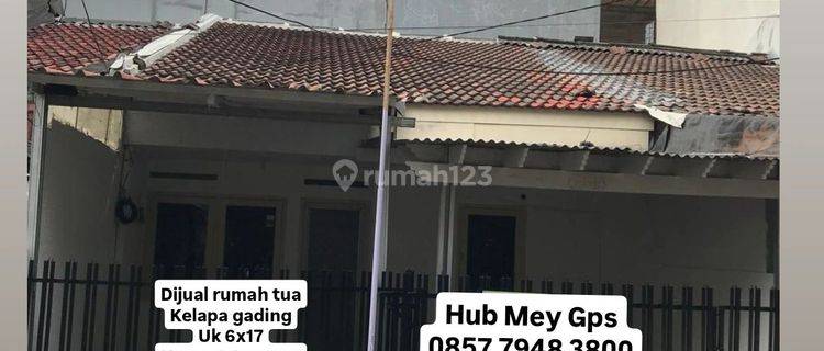 Dijual Rumah Tua Di Kelapa Gading
 1