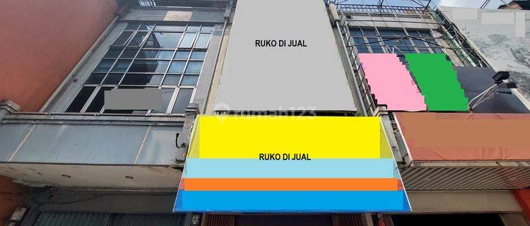 Dijual Ruko 3 Lantai di Ruko Niaga Kalimas Bekasi Timur 1