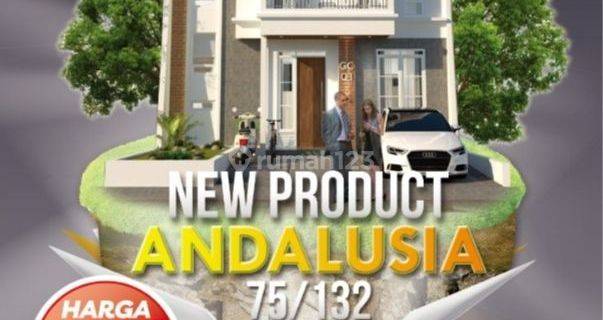 Rumah 2 Lantai Andalusia Bayar 5 Juta Free Biaya 1