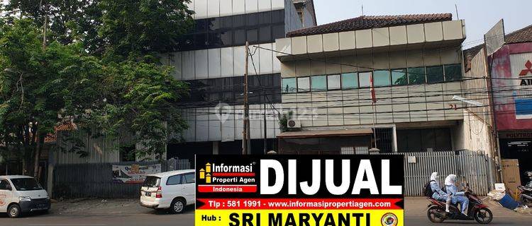 Bangunan komersial di HOS Cokroaminoto Ciledug jual sesuai NJOP  1