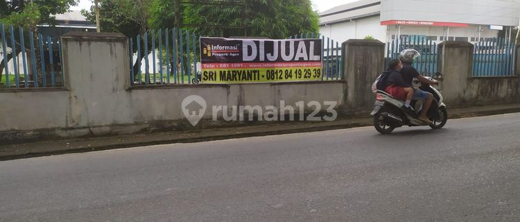 Gudang ex Pabrik luas 1,5 ha  di Palembang 1