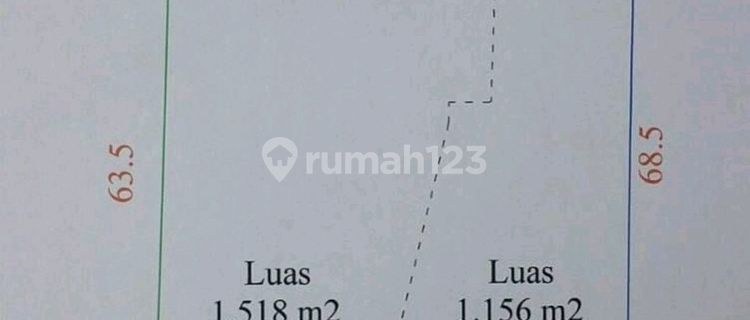 Kavling di Jalan Mt Haryono 1