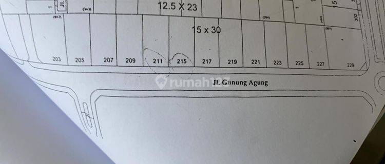 Tanah di Jl Gunung Agung Tanjung Bunga Makassar 1
