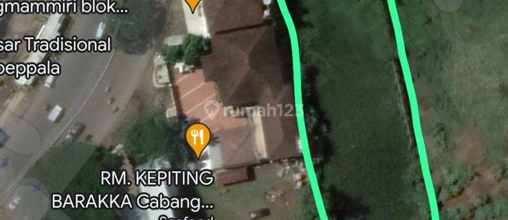 Tanah Murah dan Strategis bentuk L di Jl Hertasning Baru jemb 1 1