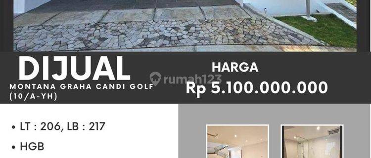 Rumah Siap Huni di Graha Candi Golf Semarang 1