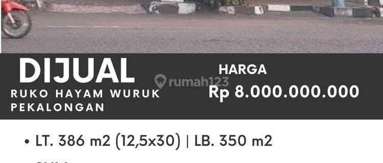 Ruko di Jalan Hayam Wuruk , Pekalongan 1