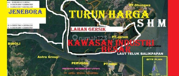 Turun Harga Tanah Kawasan Industri.  Ikn 1