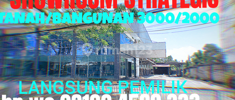 Office/Strategic Showroom, Ready-to-Use Business Center for Rent, Profitable 1