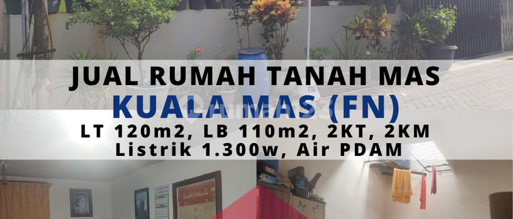 Rumah Murah Kualamas di Tanah Mas 1