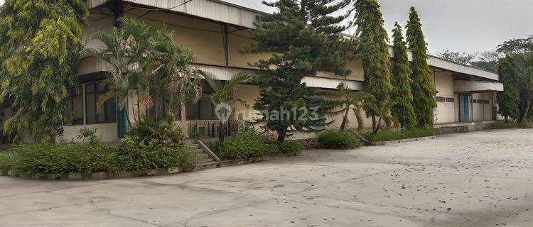Pabrik murah Strategis bangunan 9000m2 ex pabrik Benang Klapanunggal Bogor 1