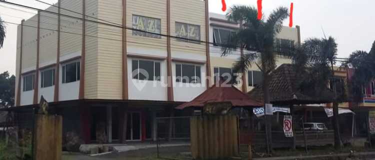 For Quick Sale: 3-Story Row House in Caringin Bogor, Facing Main Road, Near Market 1