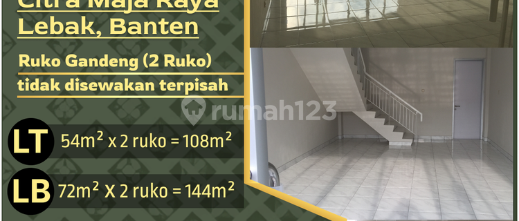 Cheap Attached Shophouses in Citra Maja Raya, Tangerang 1