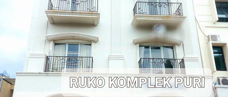 Dijual ruko 4 lantai puri media kawasan puri indah  1