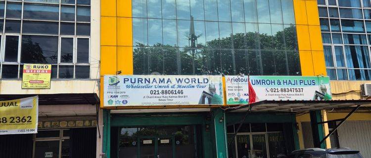 Ruko Kalimas, 3lt, Strategis,bekasi Timur, Jual Cepat, Bu 1