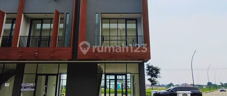 Corner Unit Shop 2, West Village BSD Facade, Facing Genesis School 1