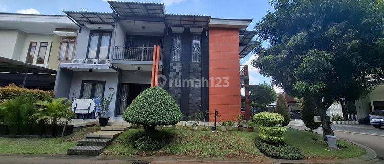 Rumah Hoek Full Furnished Dalam Cluster Di Bsd, Tangerang Selatan. 1