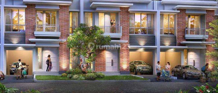 Rumah 2 lantai hadap Sltn Cluster Faraday Scientia Gading Serpong 1