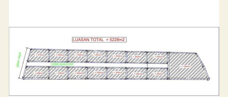 Land 250m2 , Good Location, Villa Area, Toya Ning - Ungasan 1