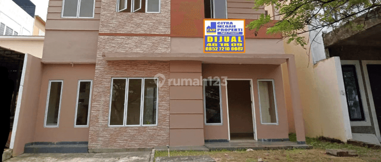 Dijual Cepat Bu Rumah 2 Lantai Hadap Timur Row Jalan 10 Meter 1