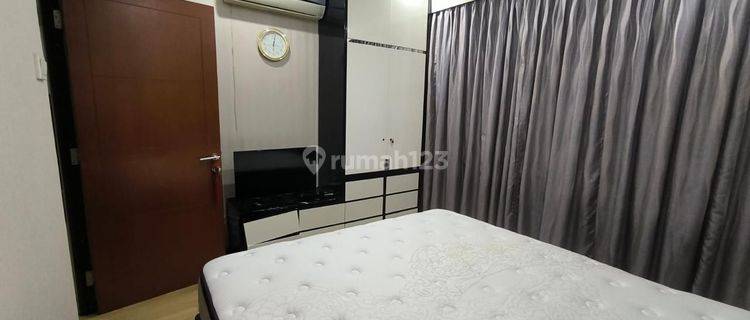 DISEWAKAN 1 BEDROOM FURNISHED LUAS 33m² LANTAI RENDAH @ APT. ROYAL MEDITERANIA GARDEN  1