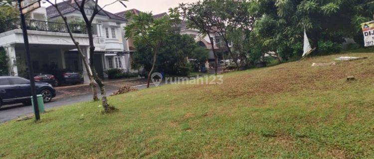 Kavling Hoek Depan Taman Dalam Cluster Kota Wisata Cibubur 1