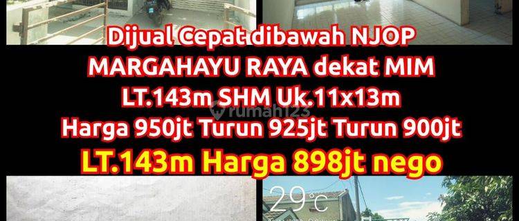 Jual Cepat Rumah murah Margahayu Metro MIM Dkt Soekarno Hatta Buah Batu,Jarang Ada Rumah Margahayu Hitung Tanah Saja! Murah Cck U/ Invest , 1