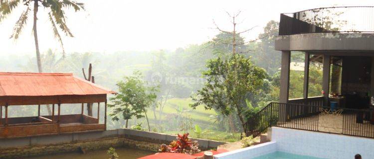 Di Jual Villa Di Sagala Herang Subang Dkt Ciater,ada Kolam Renang Suasana Asri Pegunungan Cck U/ Istirahat/ Liburan,tanah Luas Sangat 5500m,jarang Ada Sekali ! 1