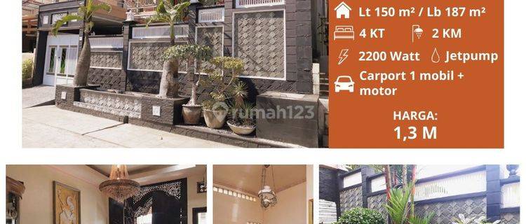 Jual Cepat Rumah Murah Bumi Panyawangan Estate Cileunyi Dkt Tol Cileunyi Siap Huni 2 Lt Rumah Kokoh Desain Unik Artistik Modern Kekinian Dan Asri ,jarang Ada  1