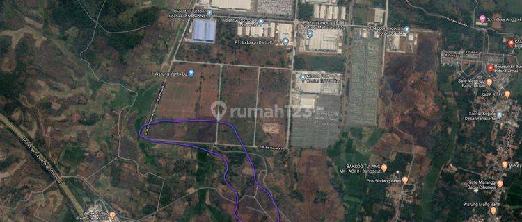 Tanah industri termurah bukit indah city cikampek  1
