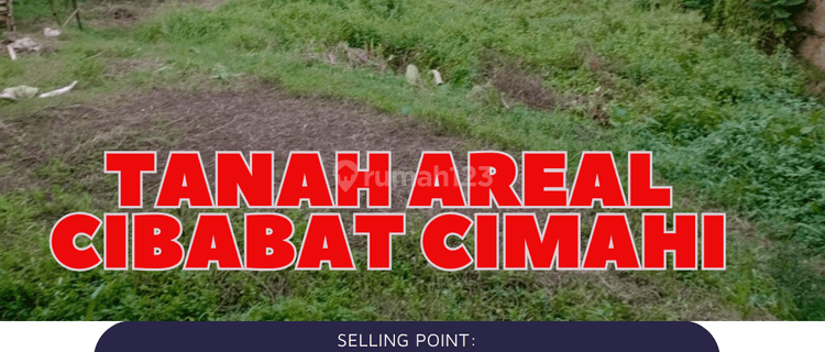 Tanah di Jl. Aruman, Cibabat, Kec. Cimahi Utara, SHM 66 m² 1