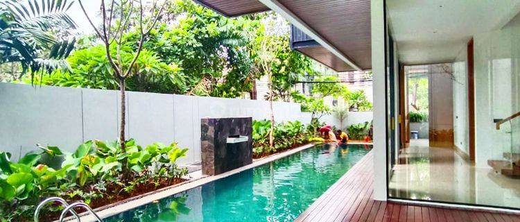 Brand new kemang luxurious tropical modern house bebas banjir 1