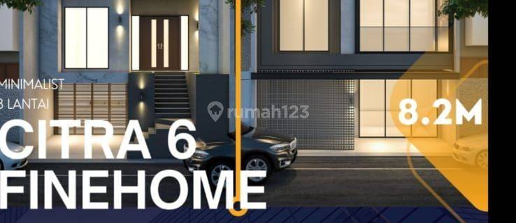 jual rumah citra 6. 8x20 citra finehome 1