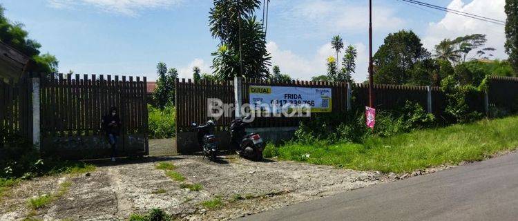 GUDANG DI TEMANGGUNG JALAN RAYA AKSES KONTAINER 1