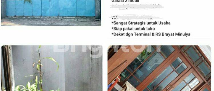 RUKO DFEKAT TERMINAL TIRTONADI JALAN RAYA COCOK UNTUK USAHA 1