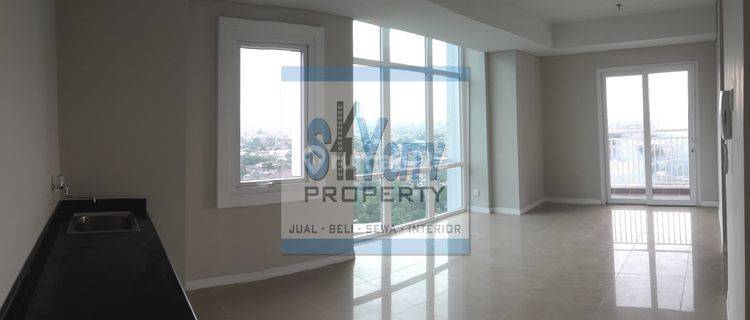 Disewakan 3 BR Unfurnished Metro Park Residence, Best Double View  1