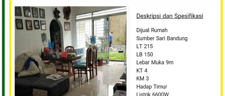 Murah ! Jual Rumah Sumbersari Bandung  1