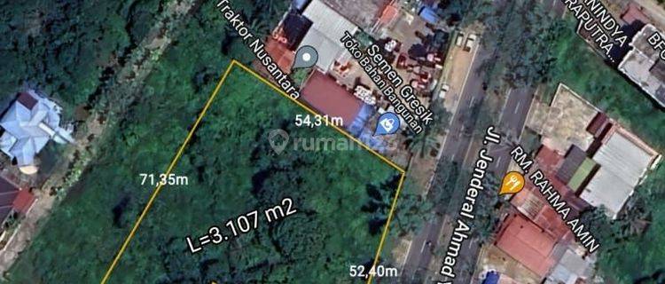 Tanah Tepi Jalan Ahmad Yani 2 Luasan Tanah 3.107mtr 1