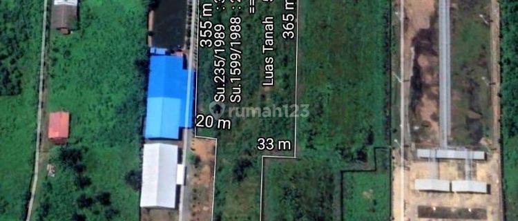 Tanah Tepi Jalan Wajok Kawasan Zona Industri 1