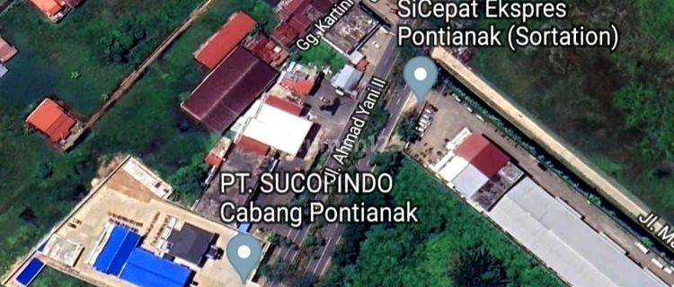 Tanah Jual Kota Pontianak Jalan Arteri Supadio 1