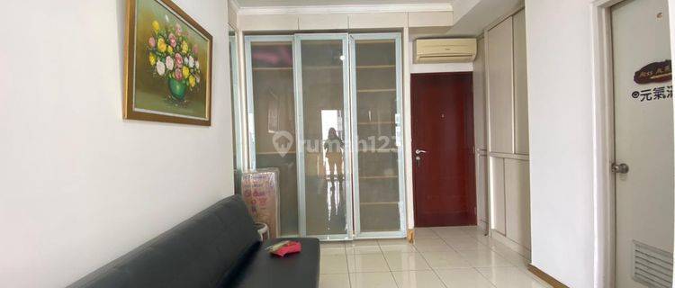 Bulanan 1BR Furnish Bagus Rapih View Cp Apt.mediterania 2 1