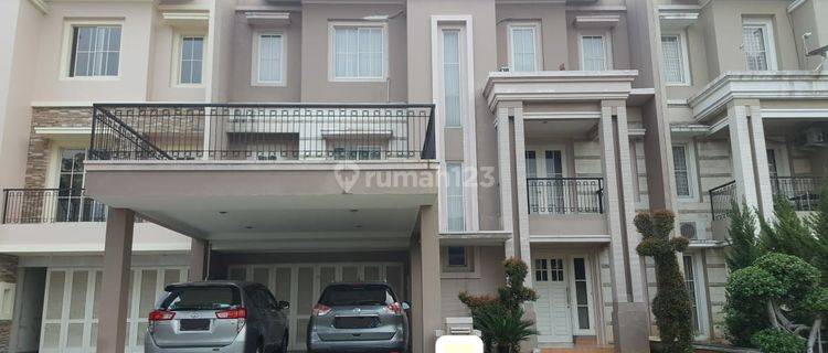 Rumah 3 Lantai Manis, Furnish Onyx, Alam Sutera Tangerang Strategis 1