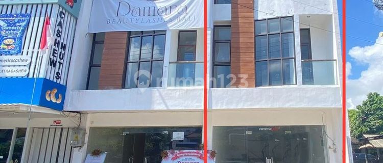 For Rent: Strategic 3-Story Shop House on Main Road in Jimbaran 1