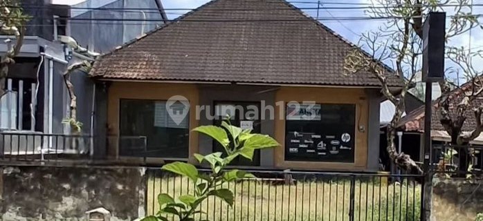 Land and 1-Story Building for Rent, in Bypass Sanur, Denpasar Area 1