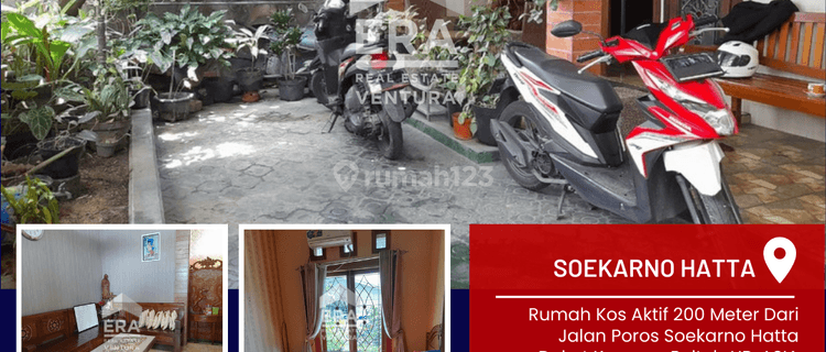 Rumah Kos Aktif Di Soekarno Hatta, Dekat Poltek Dan Ub 1